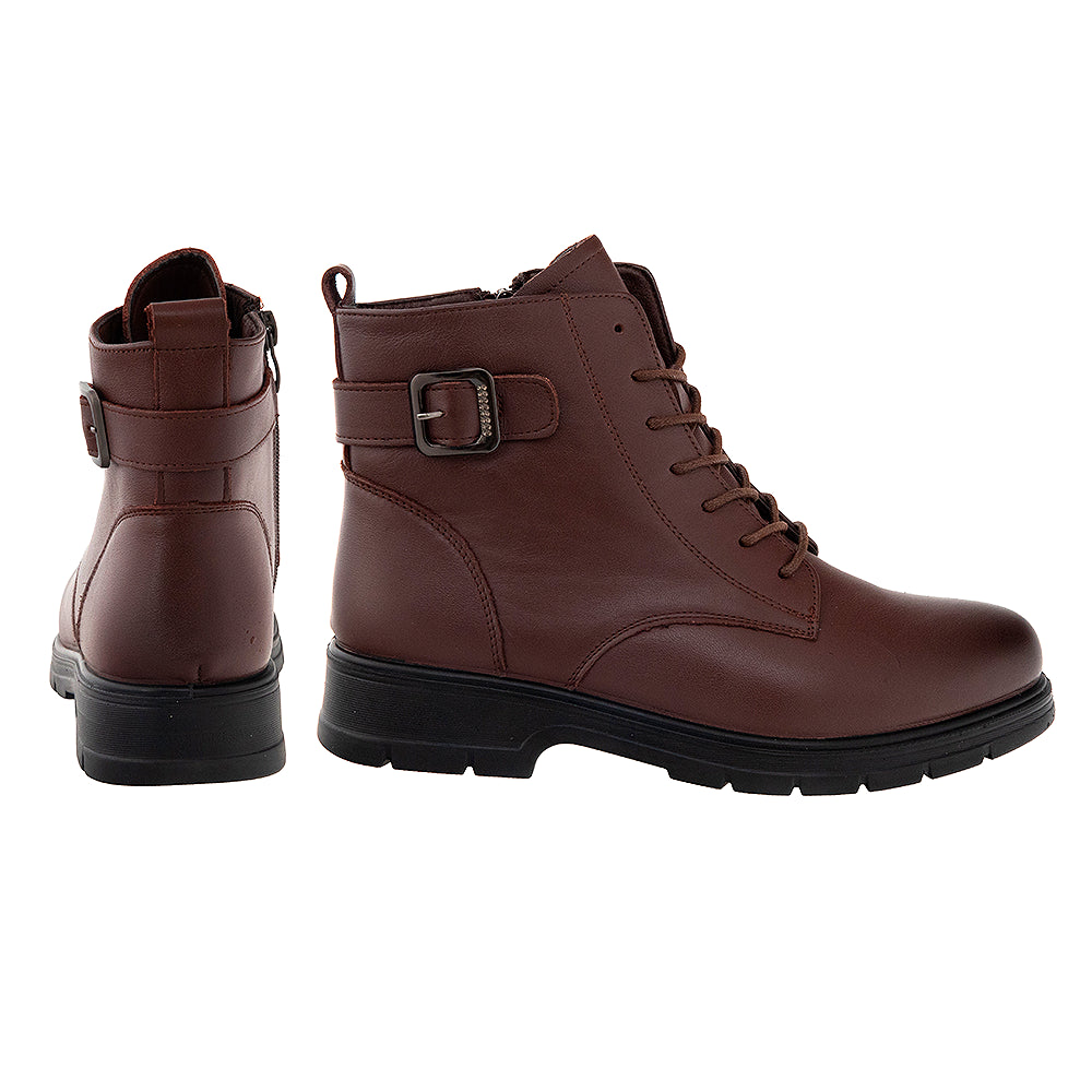 Ghete din piele naturală 7610 maro