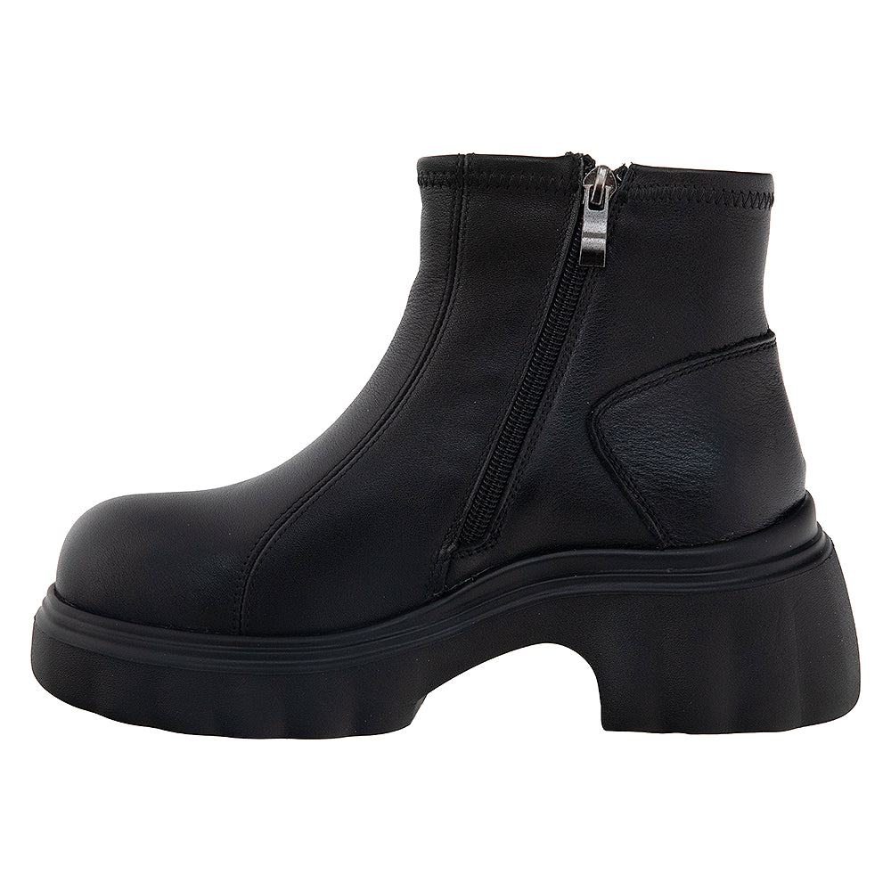 Ghete femei din piele naturală 8908 negru