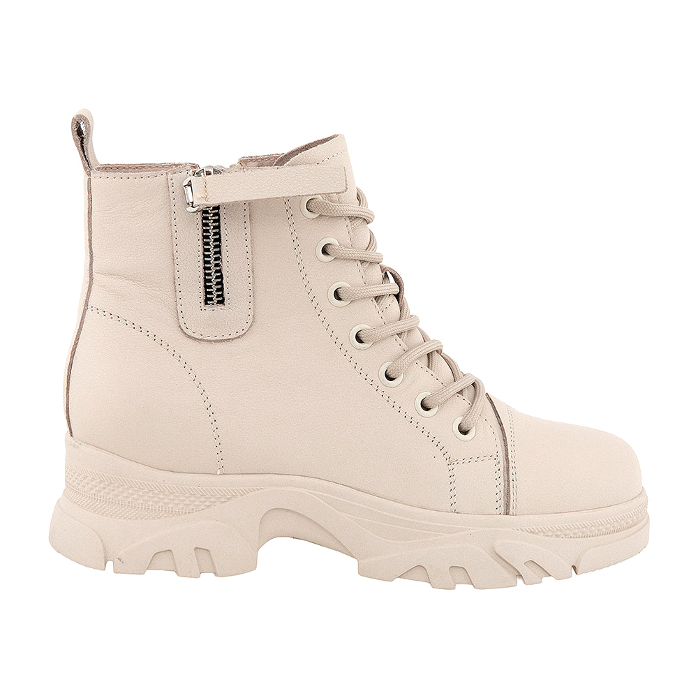 Ghete dama piele 2252 crem