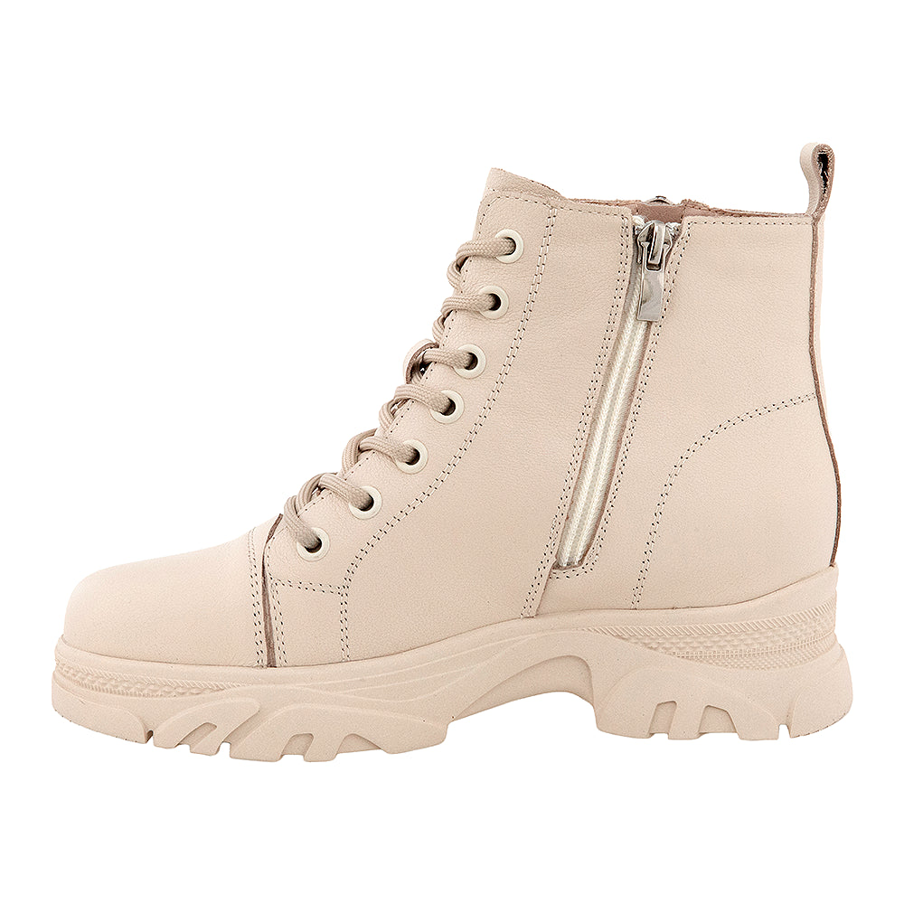 Ghete dama piele 2252 crem