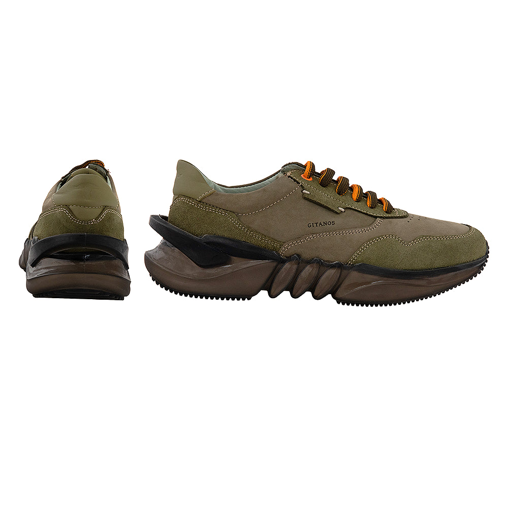 Pantofi casual barbati 009 kaki