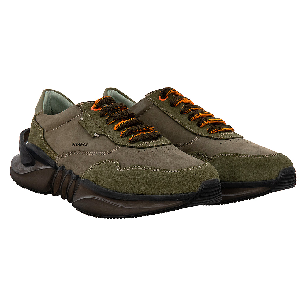 Pantofi casual barbati 009 kaki