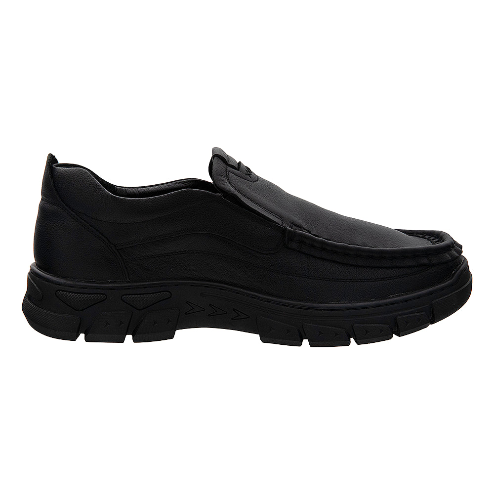 Pantofi casual 51022 negri fara sireturi