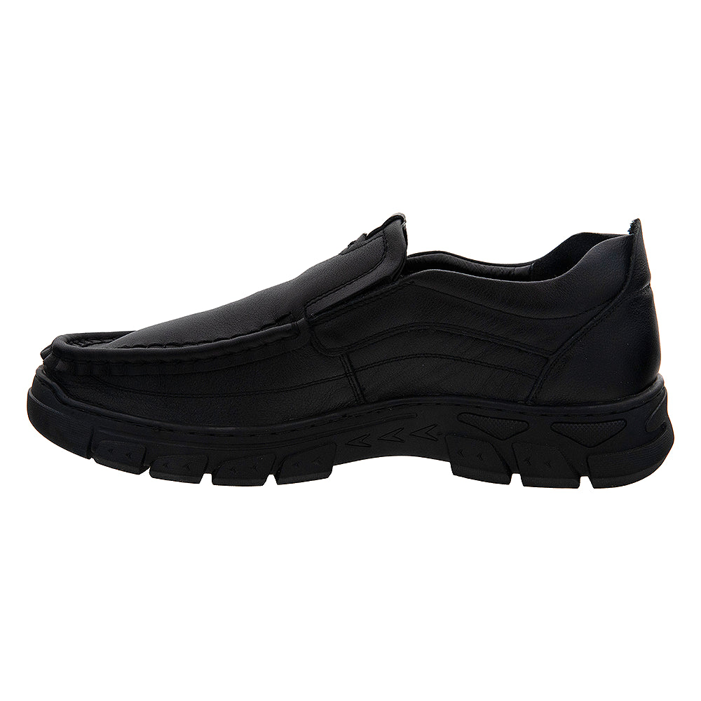 Pantofi casual 51022 negri fara sireturi