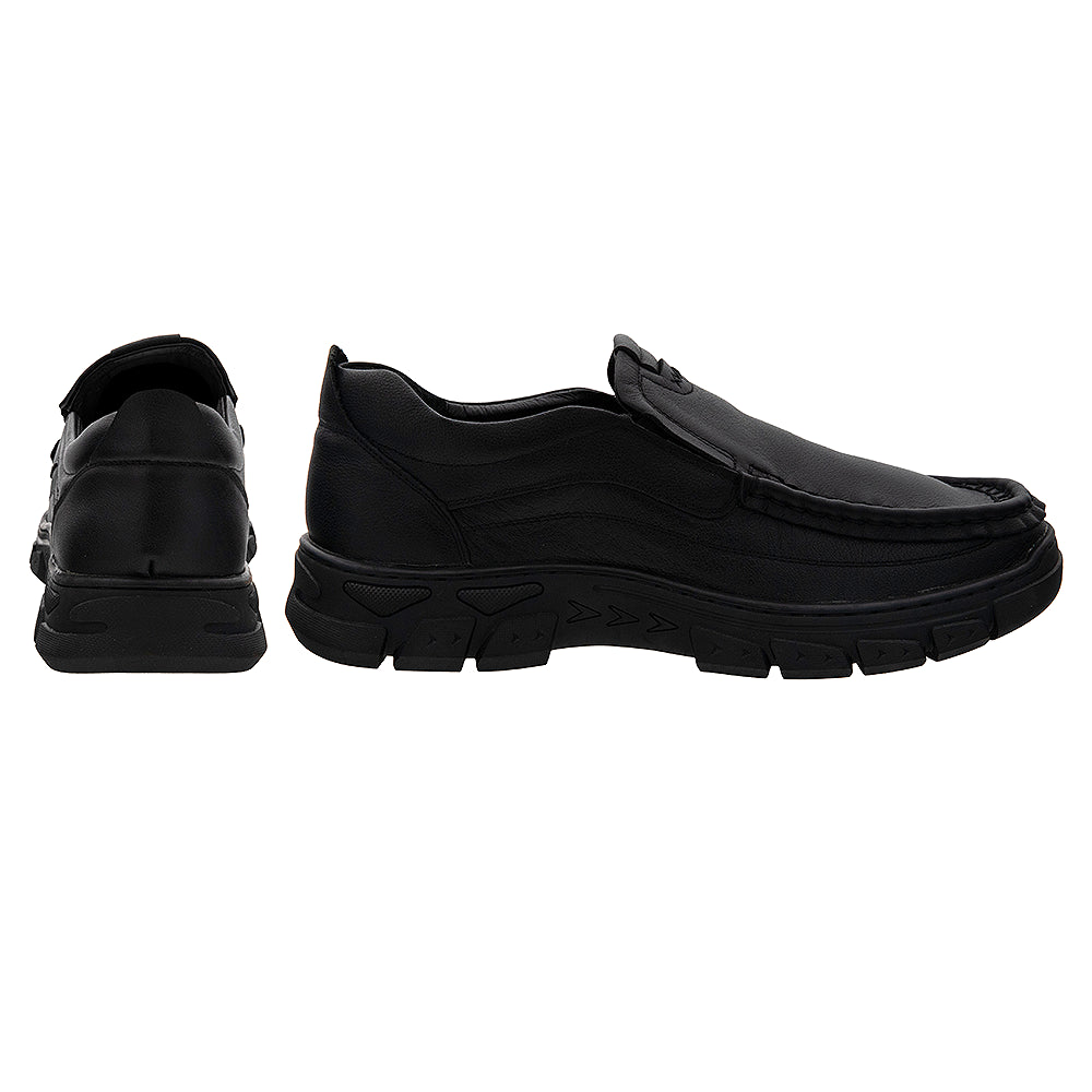 Pantofi casual 51022 negri fara sireturi