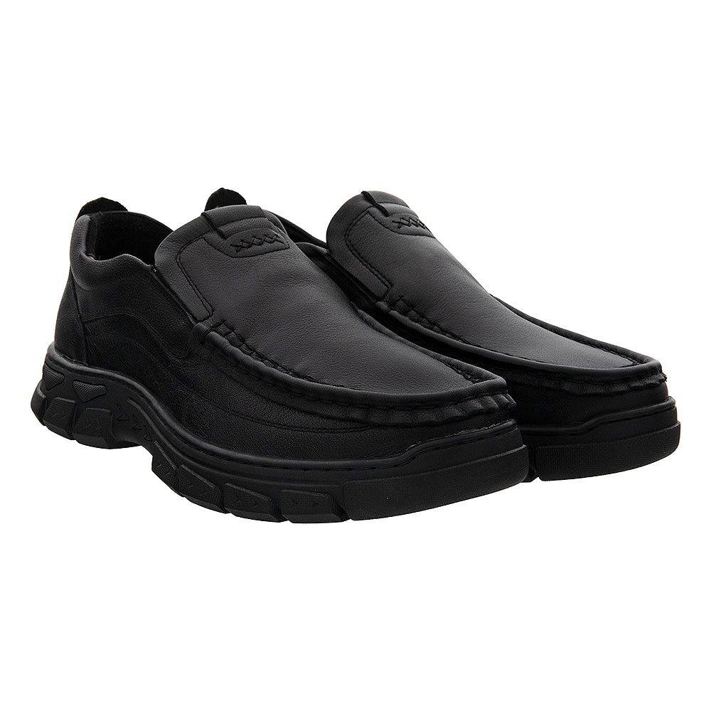 Pantofi casual 51022 negri fara sireturi