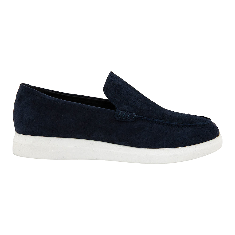 Loafers barbati 17051 bleumarin velur