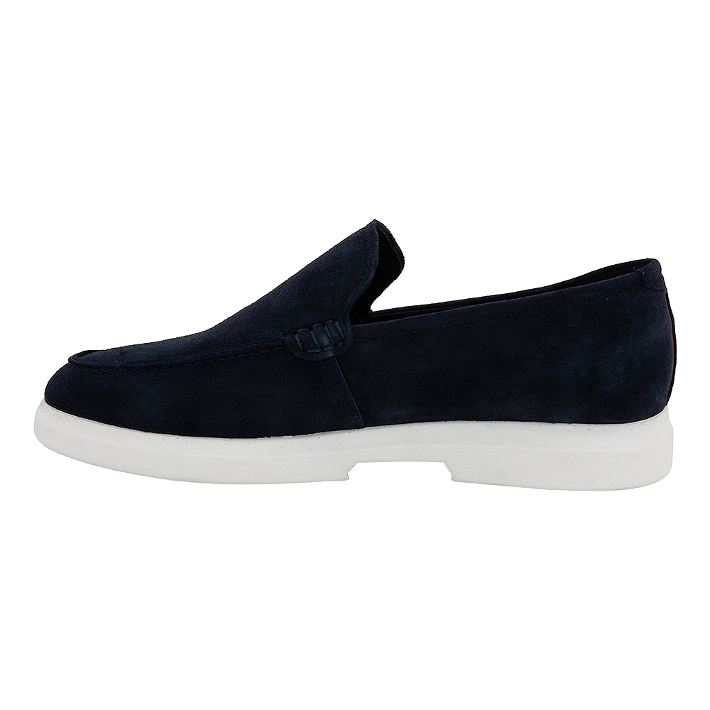 Loafers barbati 17051 bleumarin velur
