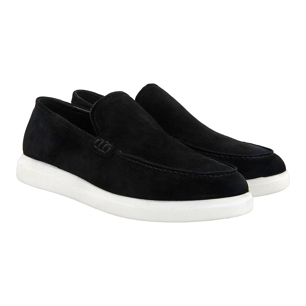 Loafers barbati 17051 negru velur