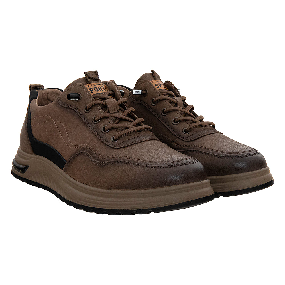 Sneakers bej smart casual 28063