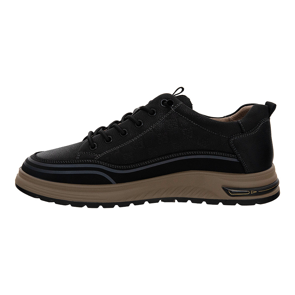 Sneakers negri smart casual 28063