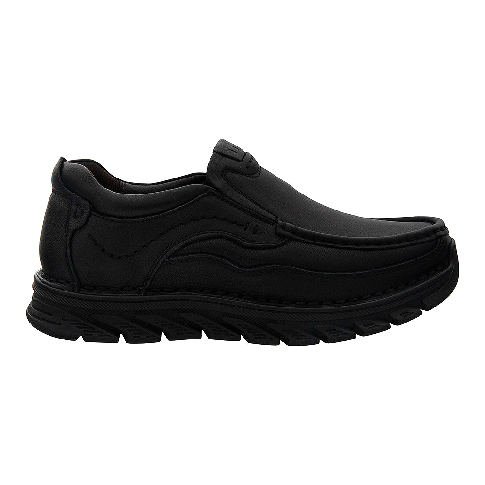 Mocasini piele naturala 85160 negri