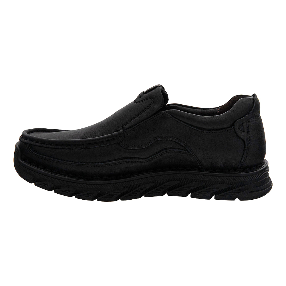 Mocasini piele naturala 85160 negri
