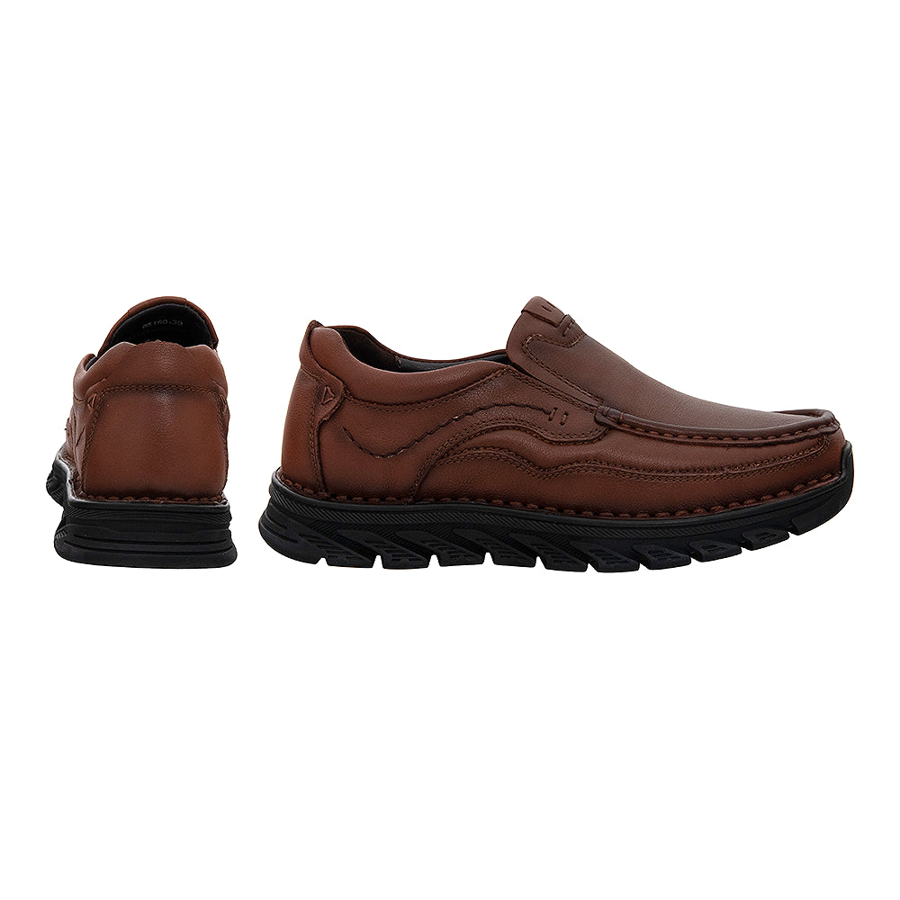 mocasini piele naturala 85160 maro