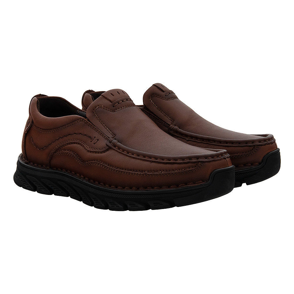 mocasini piele naturala 85160 maro