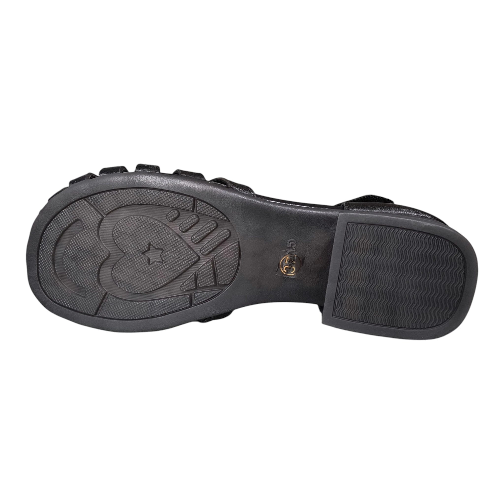 Sandale dama 25715 negru