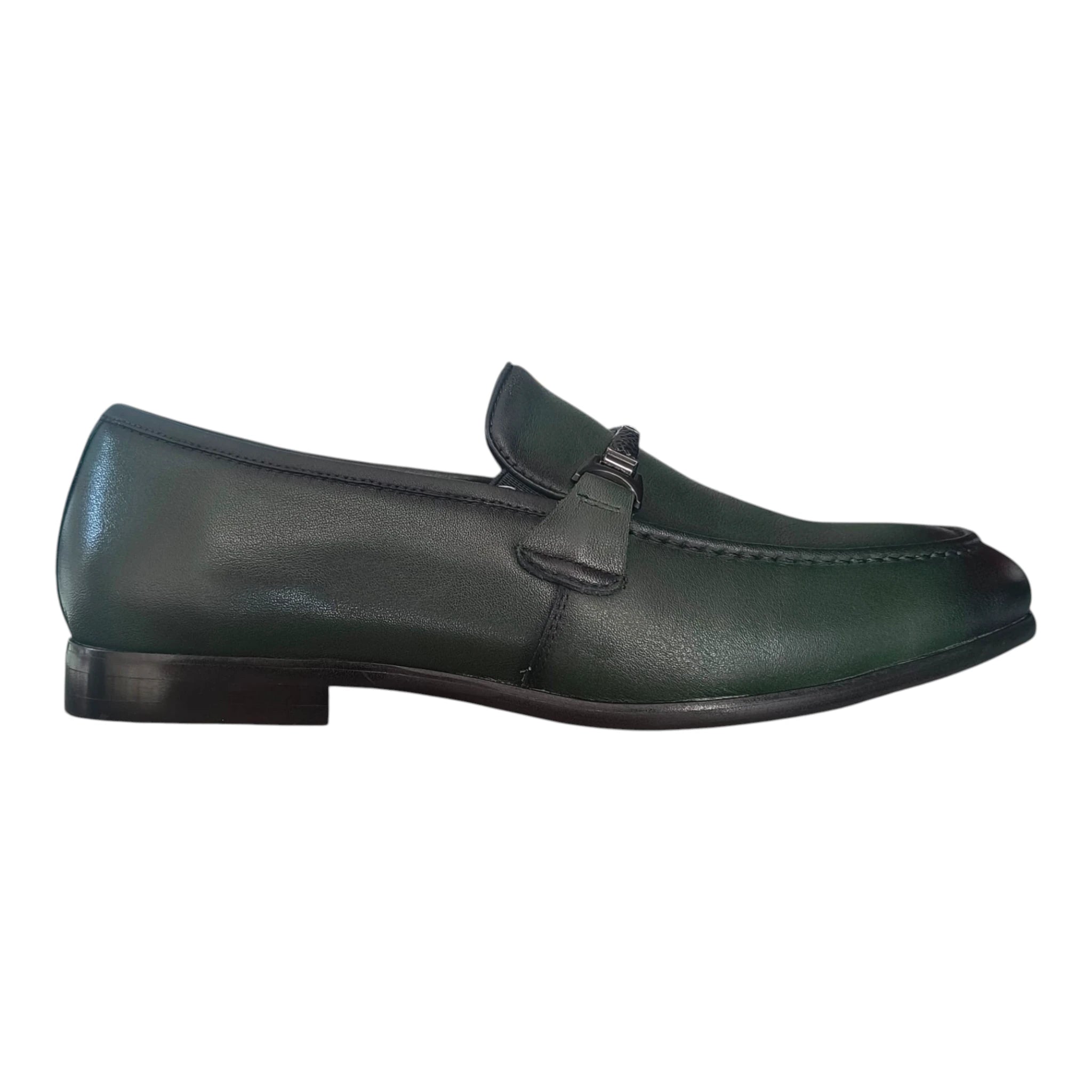 Loafer bărbați din piele naturală 8122 verde
