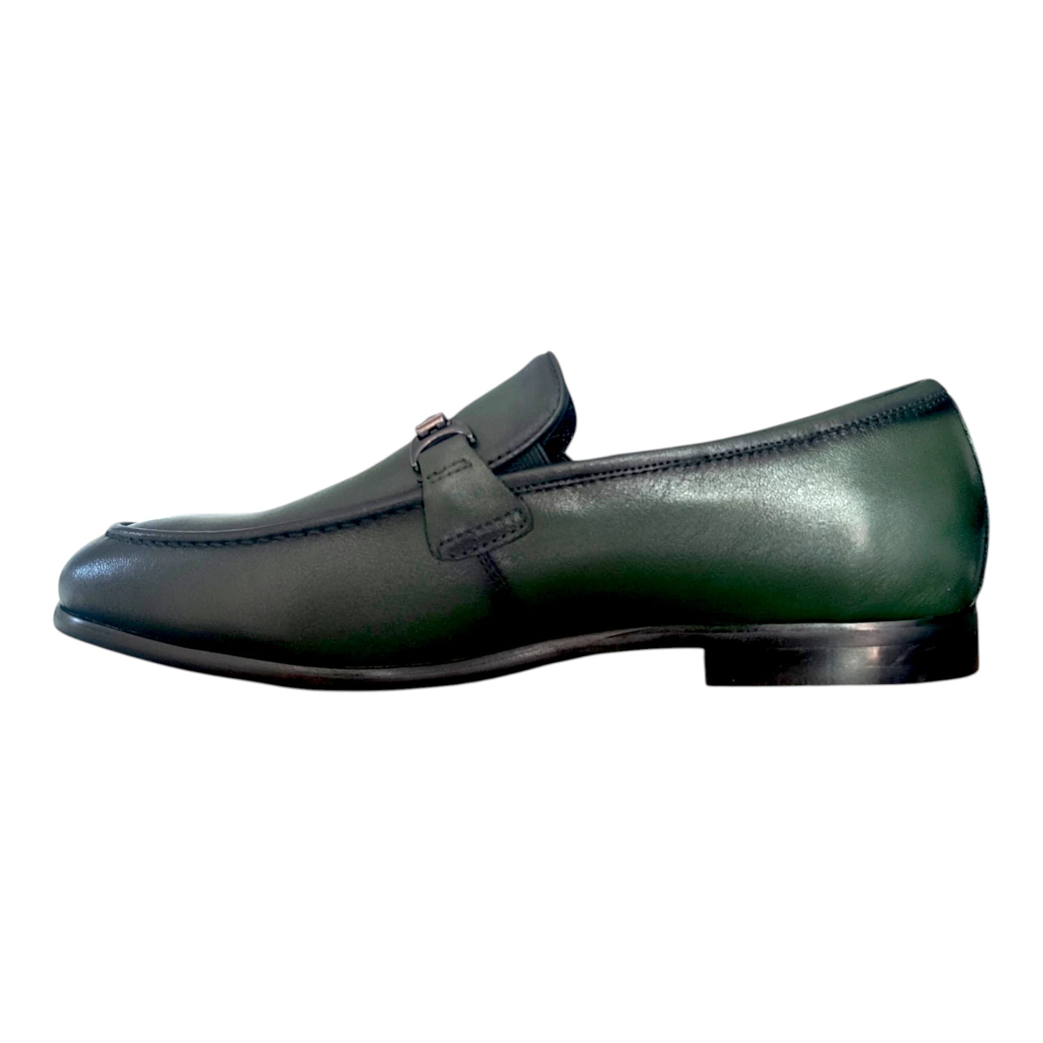 Loafer bărbați din piele naturală 8122 verde