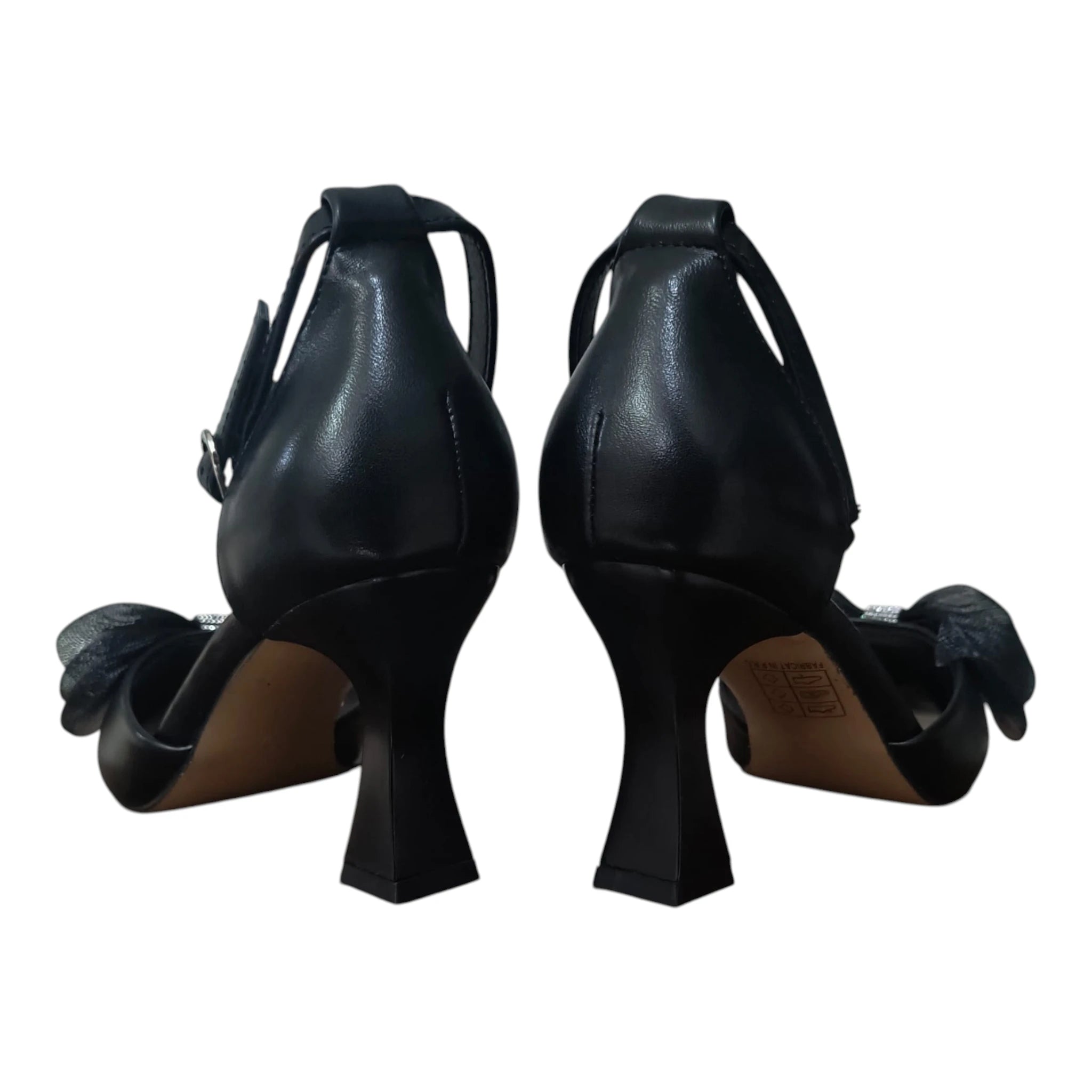 Pantofi damă LU-73 eleganți cu fundă