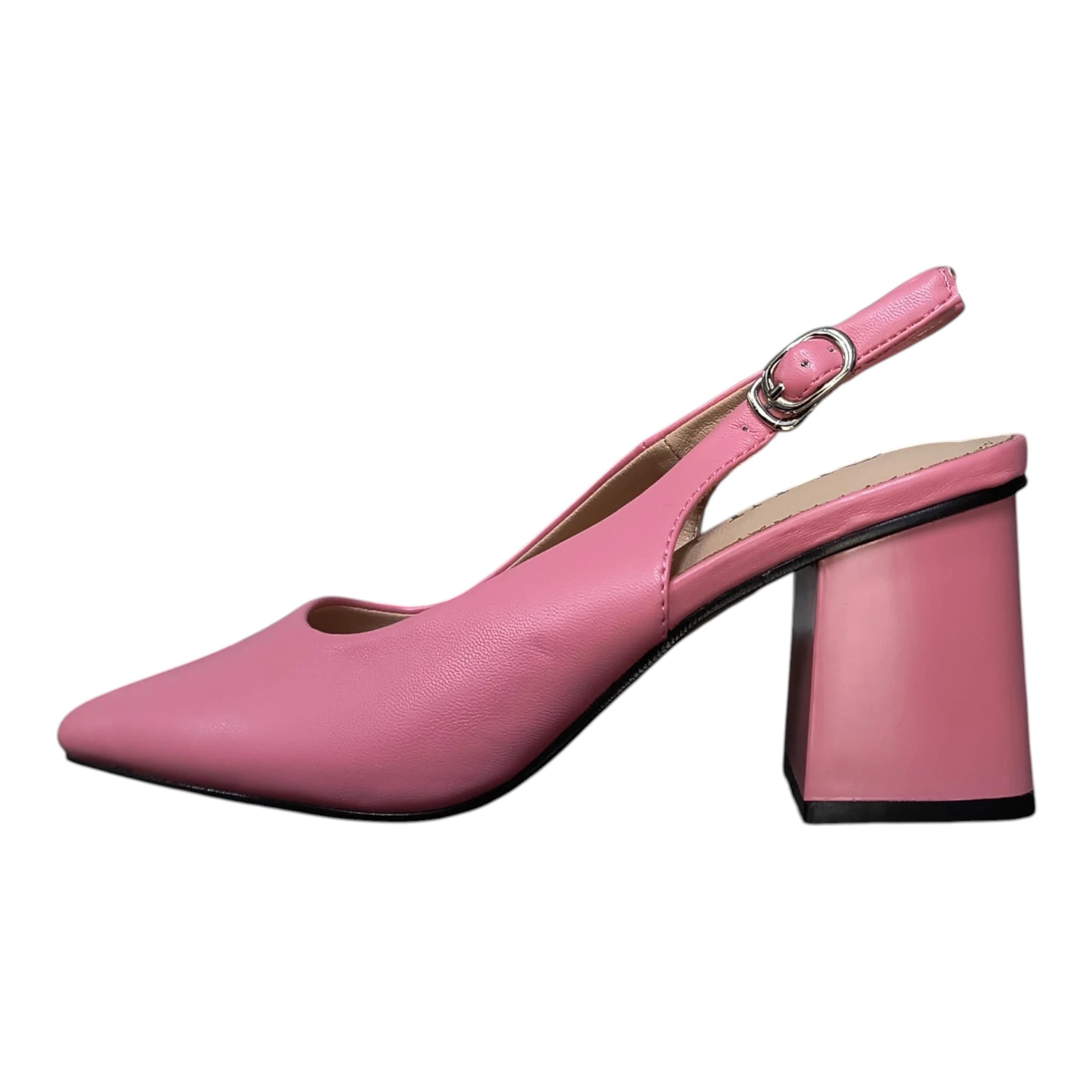 Pantofi damă YH-09 roz slingback