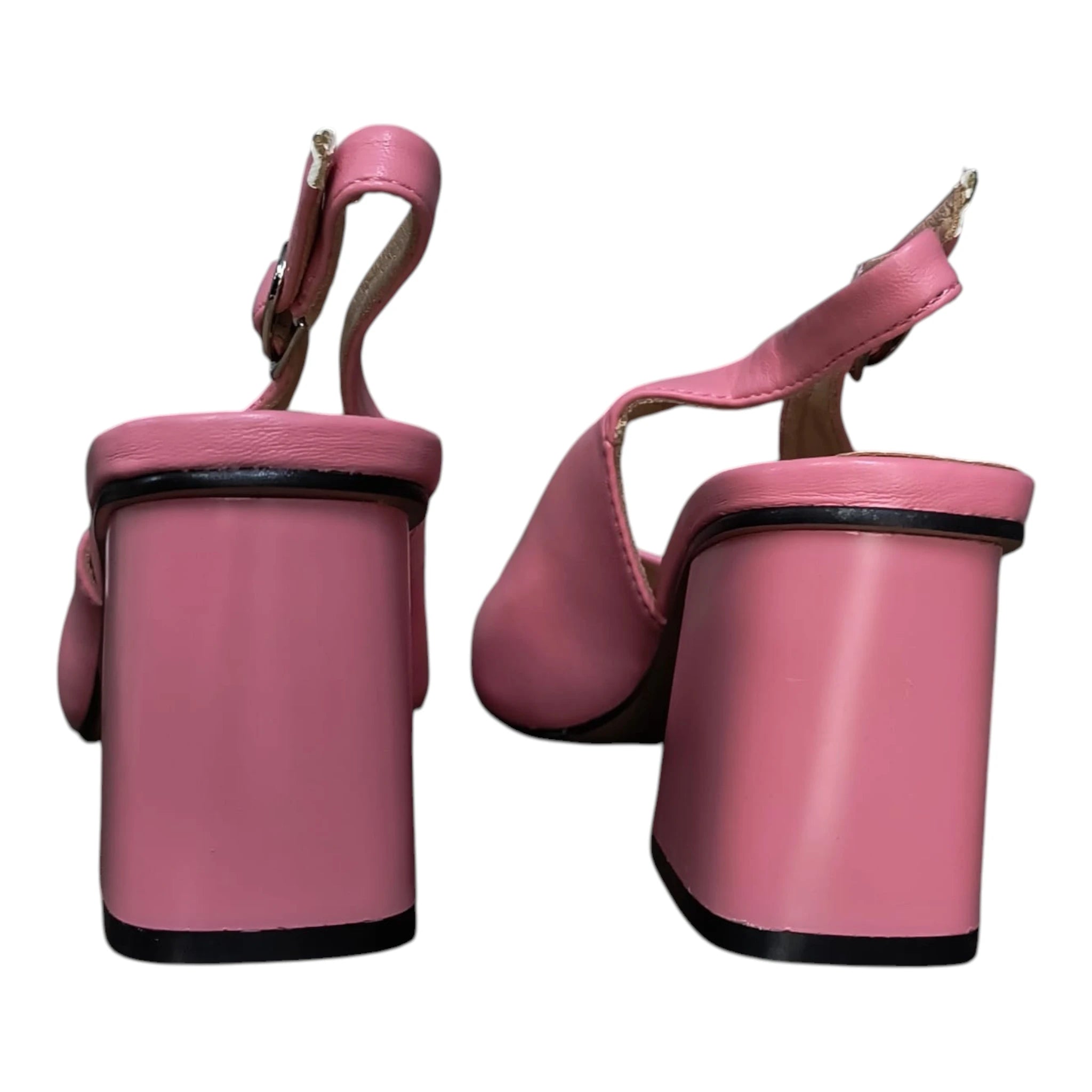 Pantofi damă YH-09 roz slingback