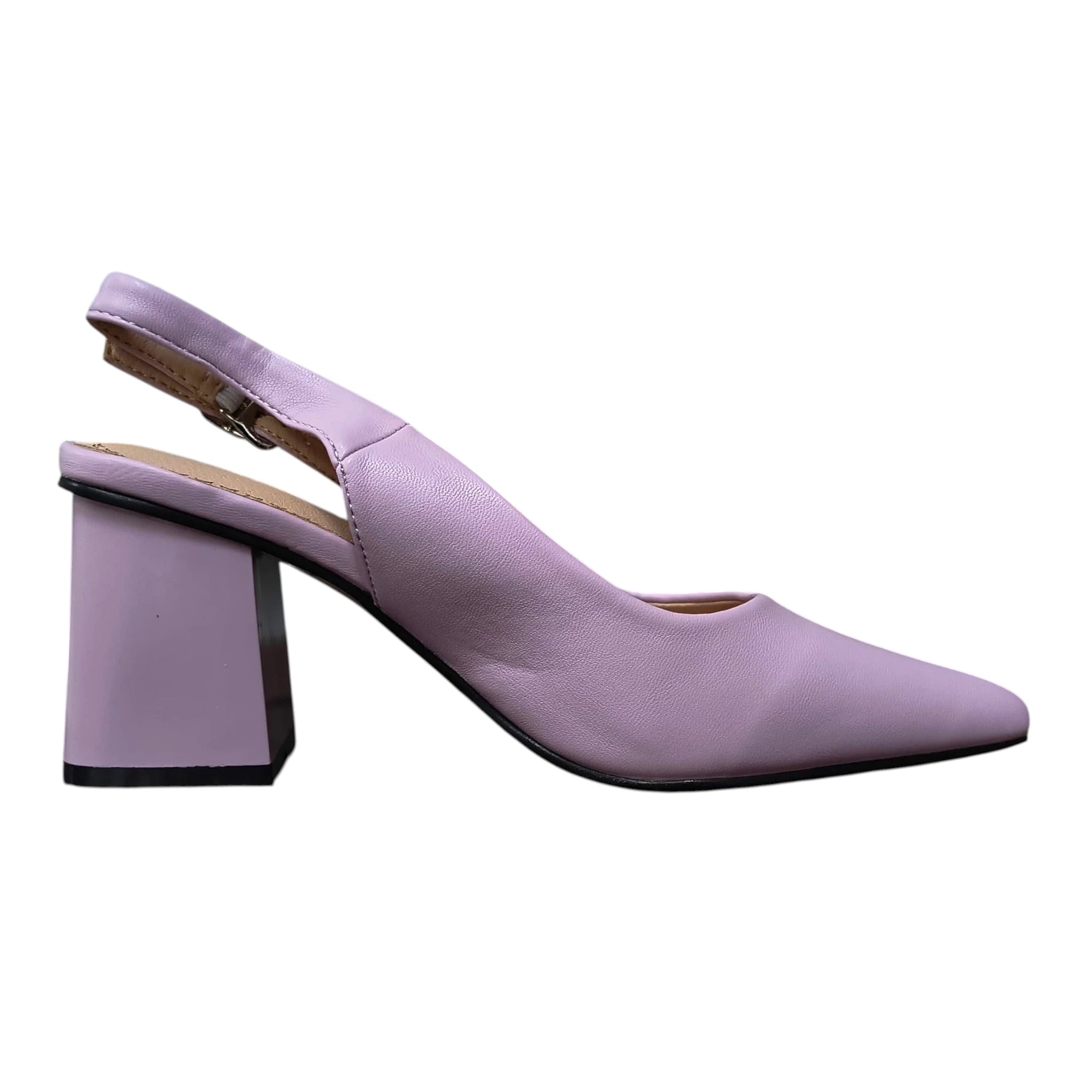 Pantofi damă YH-09 mov slingback