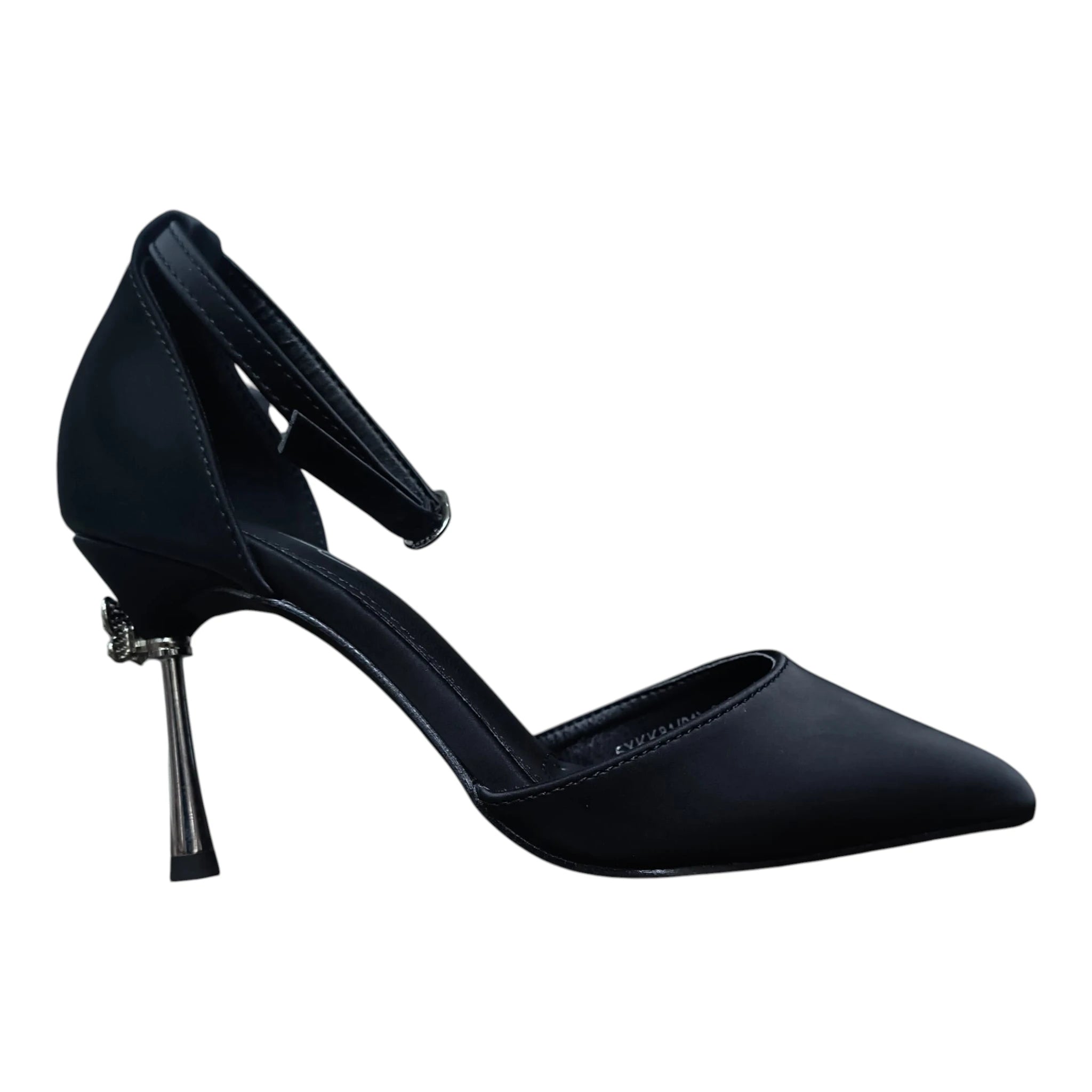 Pantofi 581 negri toc fluture