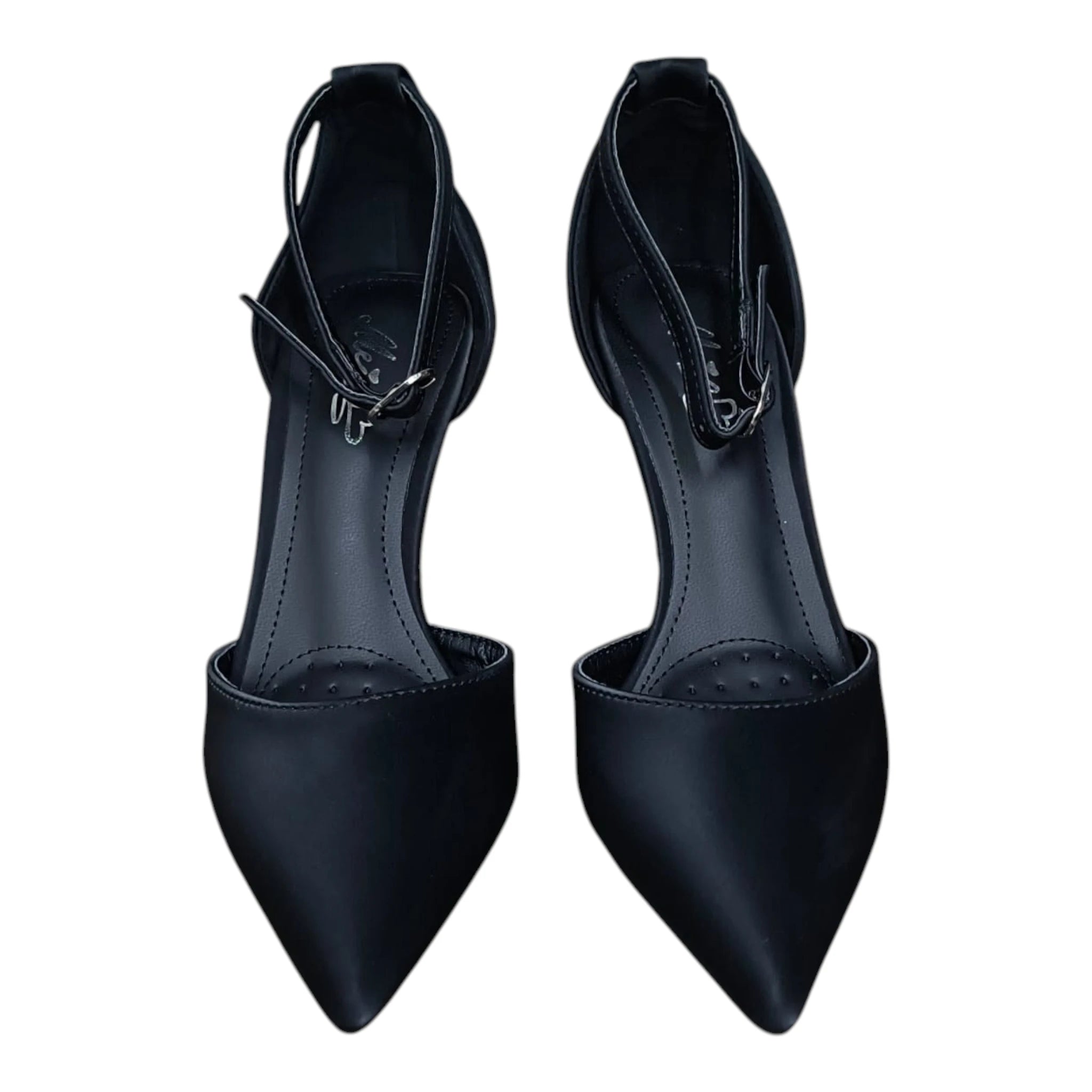 Pantofi 581 negri toc fluture