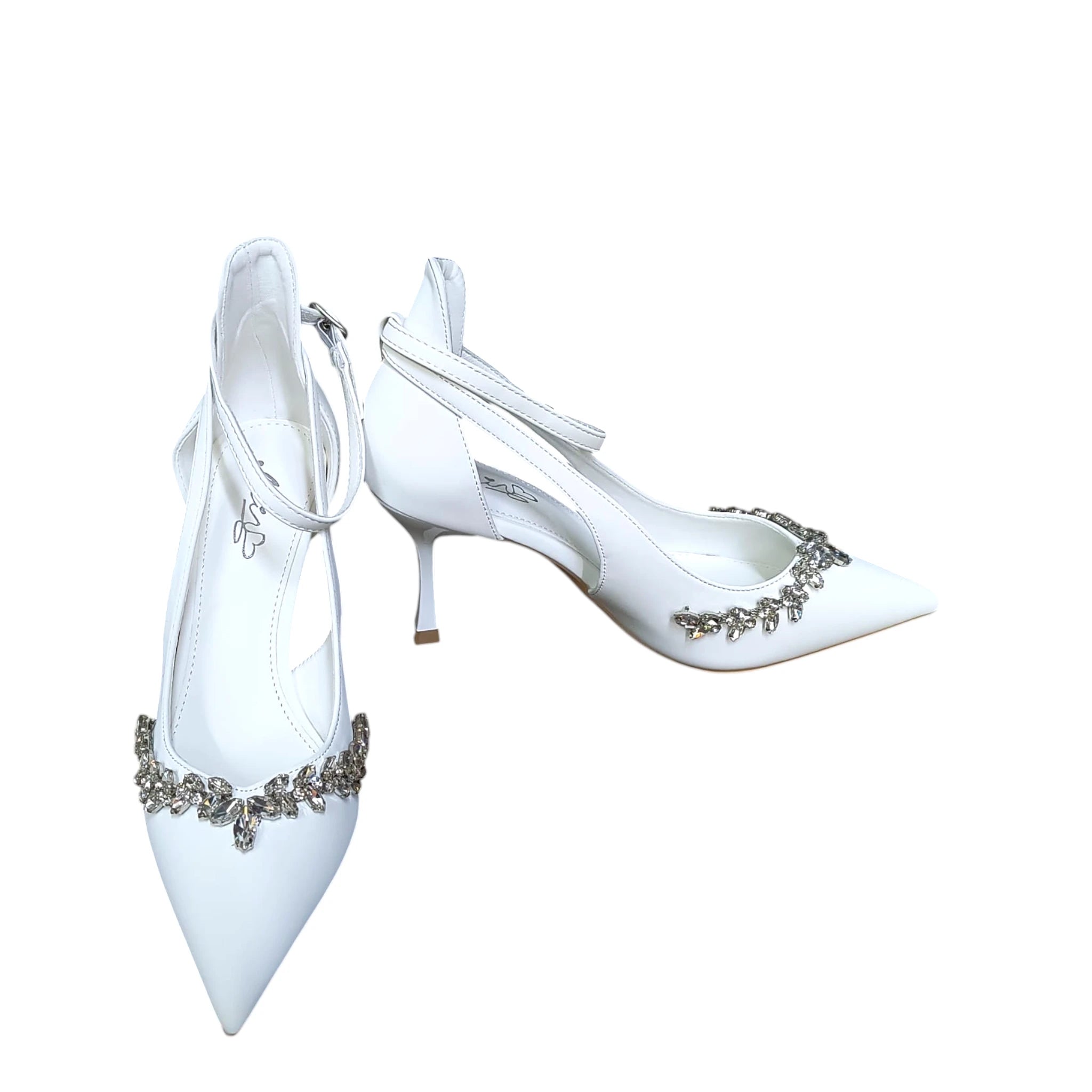 Pantofi eleganti 526 alb