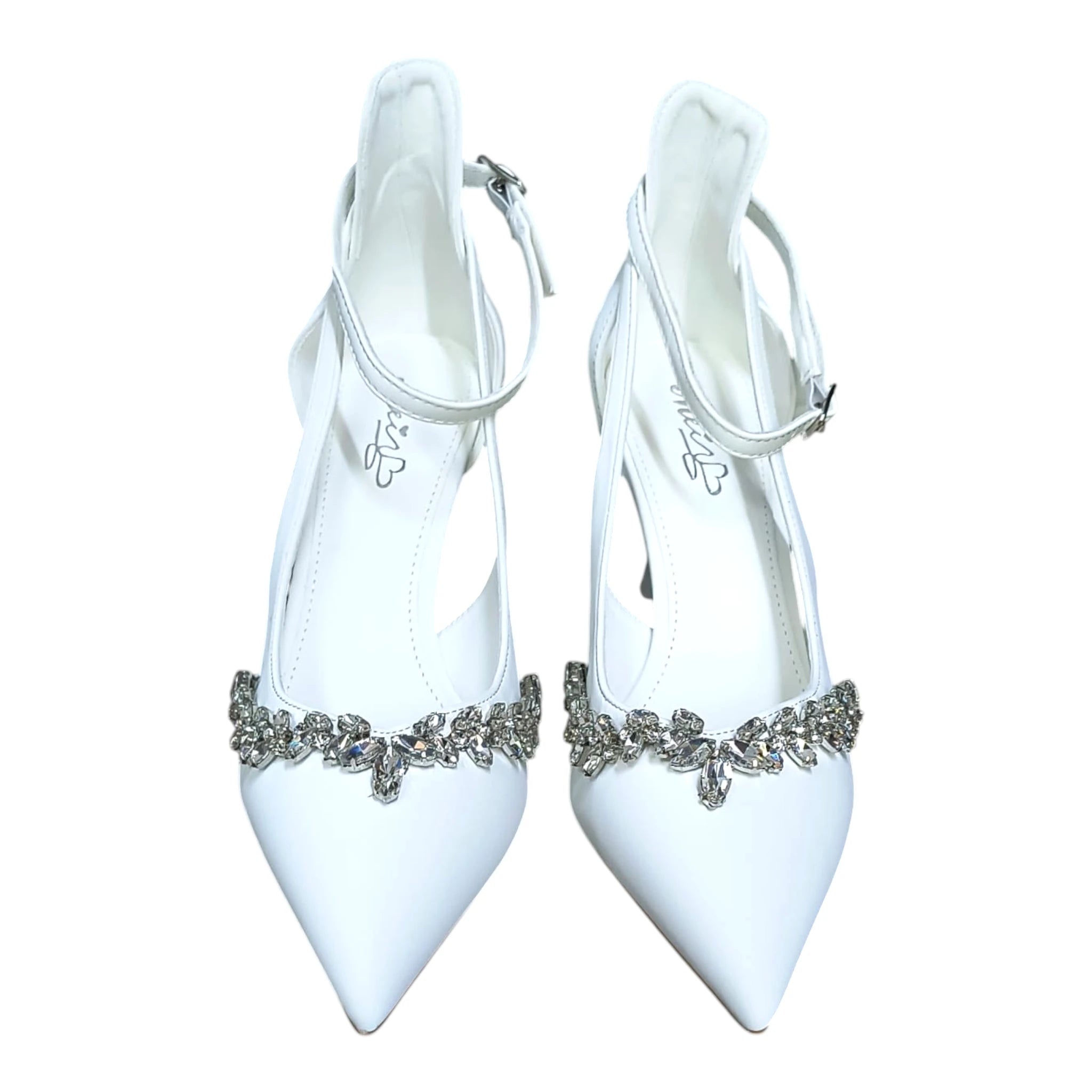 Pantofi eleganti 526 alb