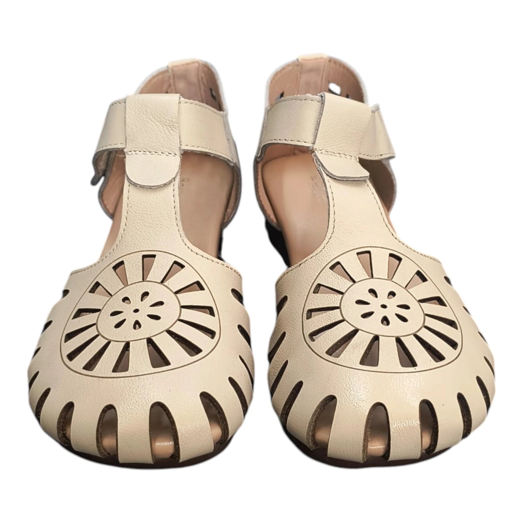 Sandale dama 25715 crem