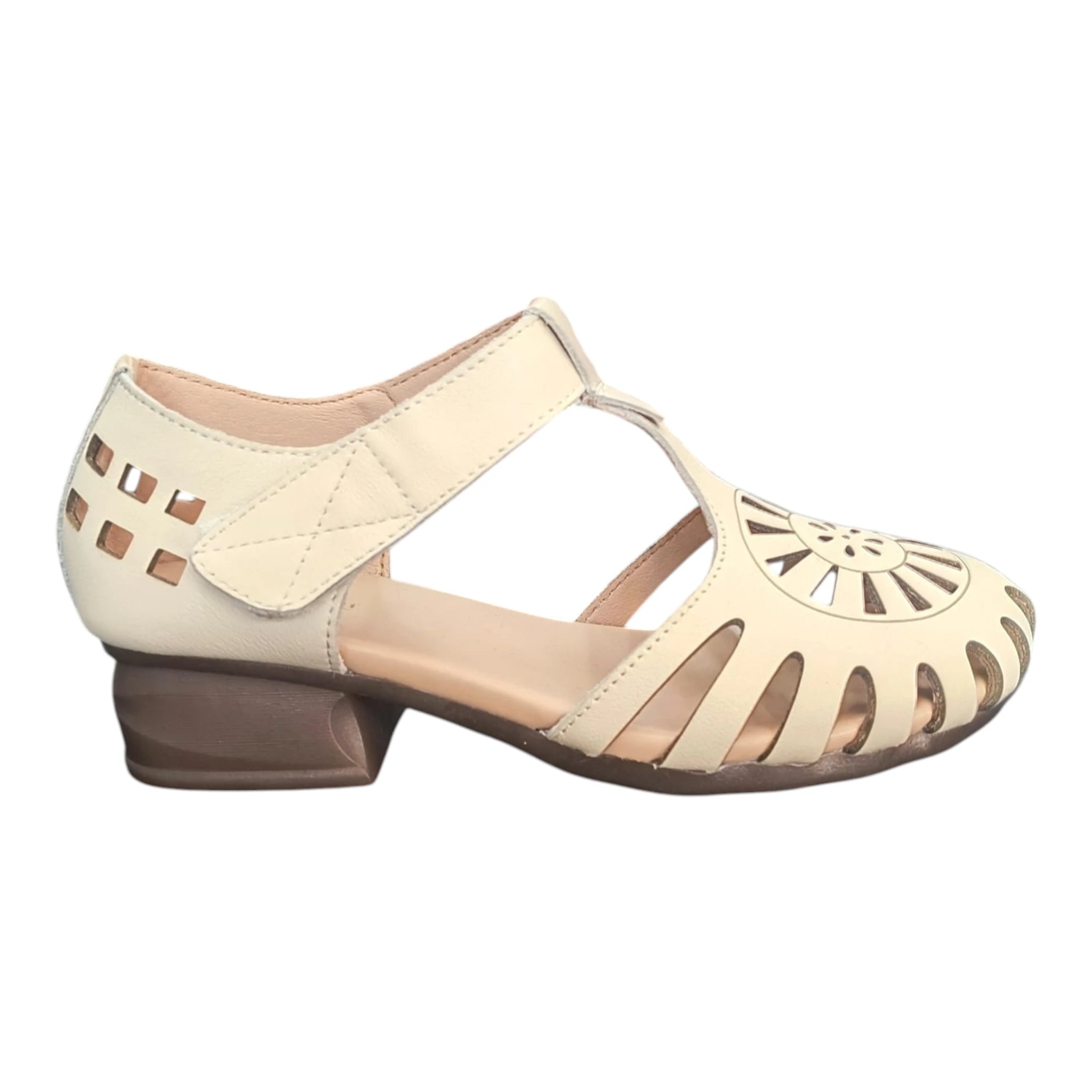 Sandale dama 25715 crem