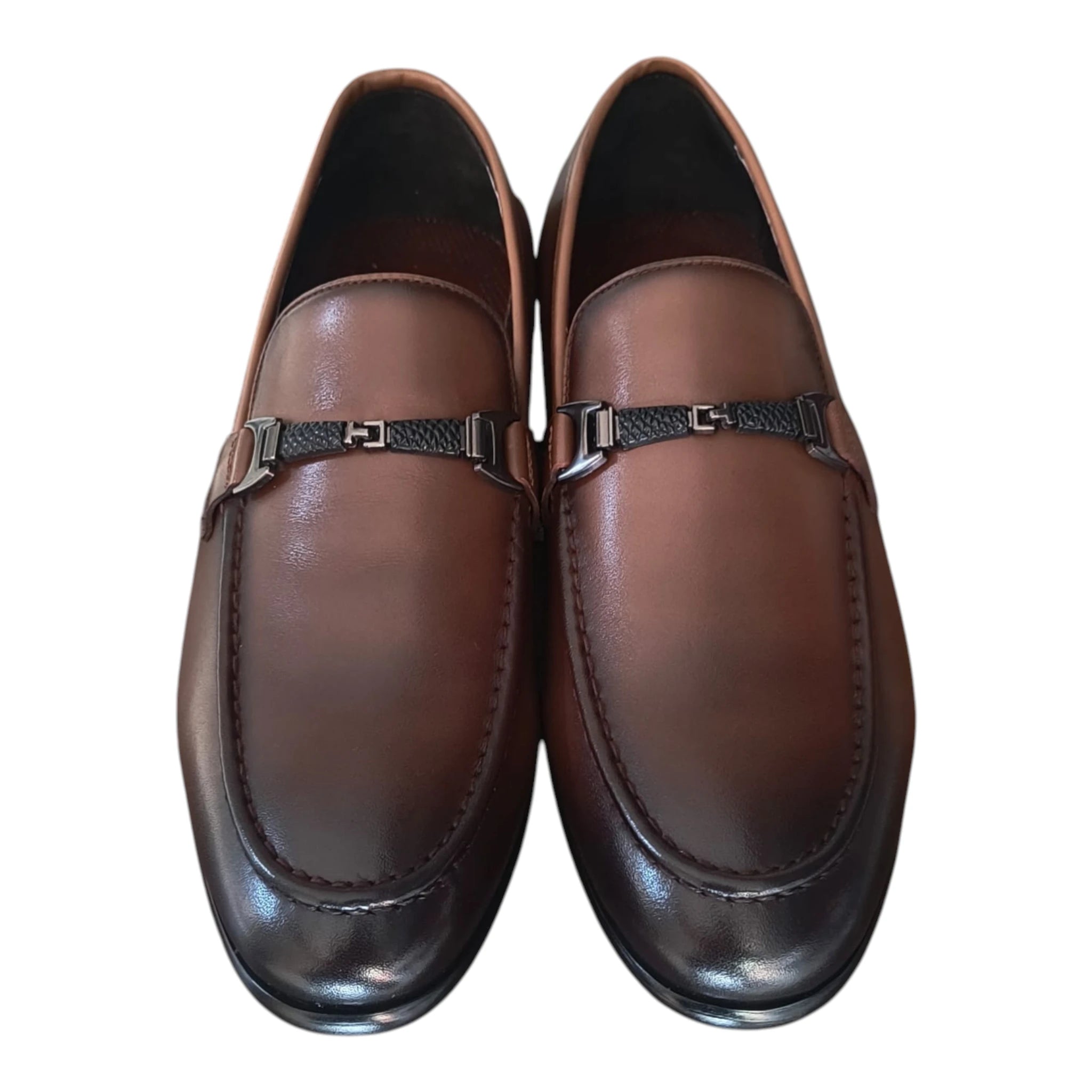 Loafer bărbați din piele naturală 8122 maro