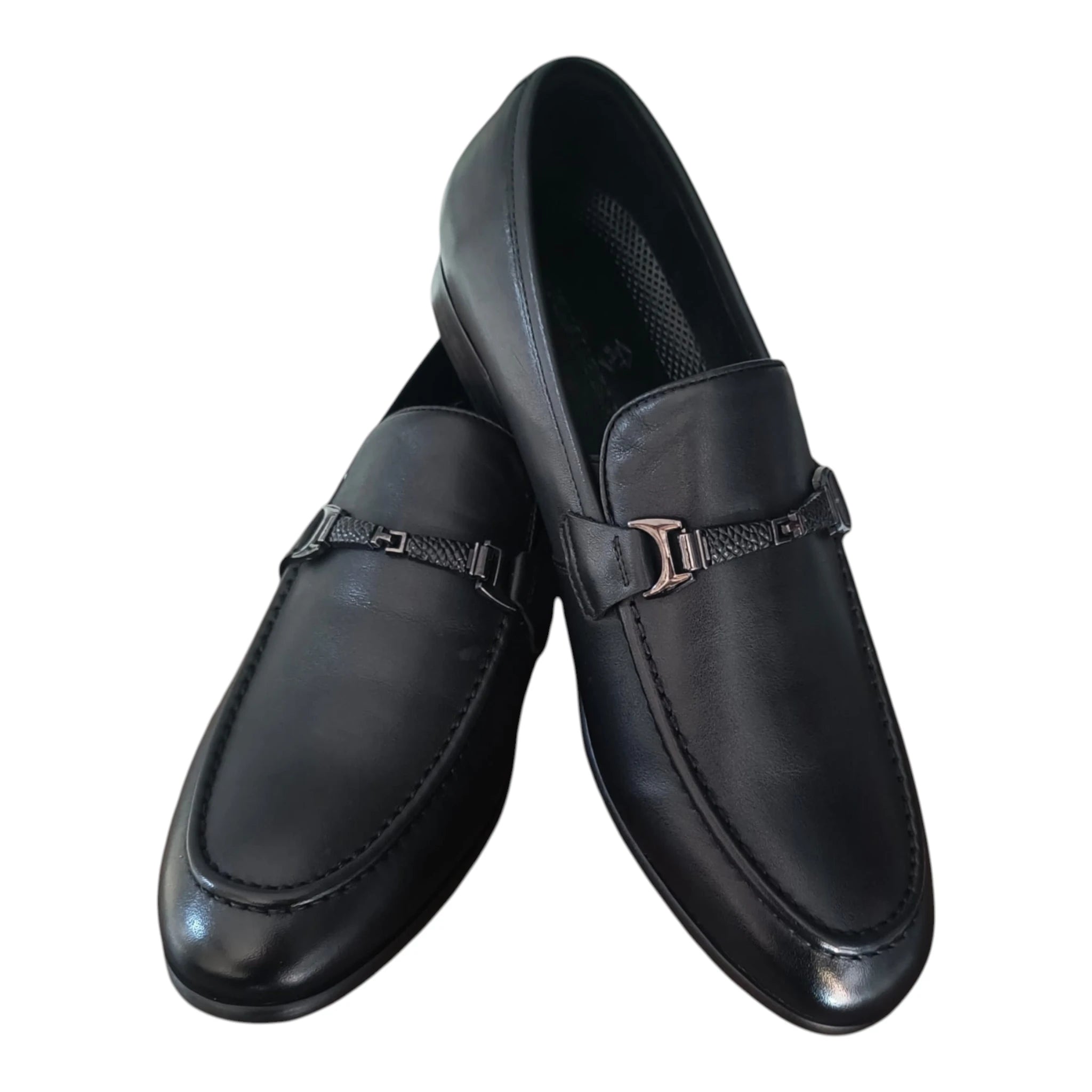 Loafer bărbați din piele naturală 8122 negru