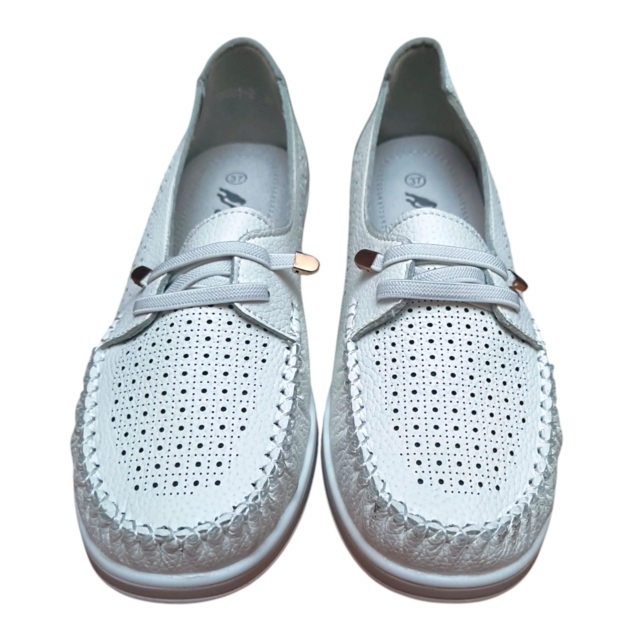 Pantofi damă RX001 casual albi