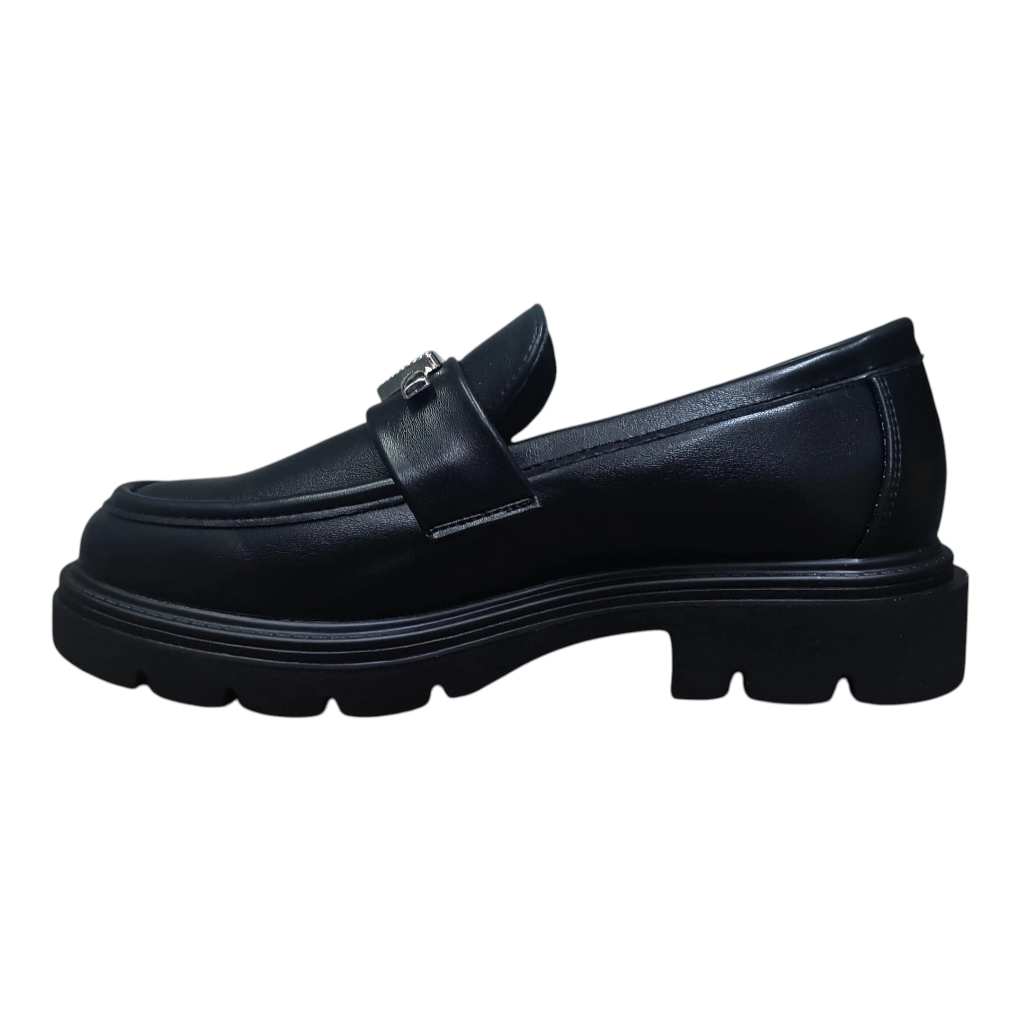 Pantofi damă tip loafer A21 negri