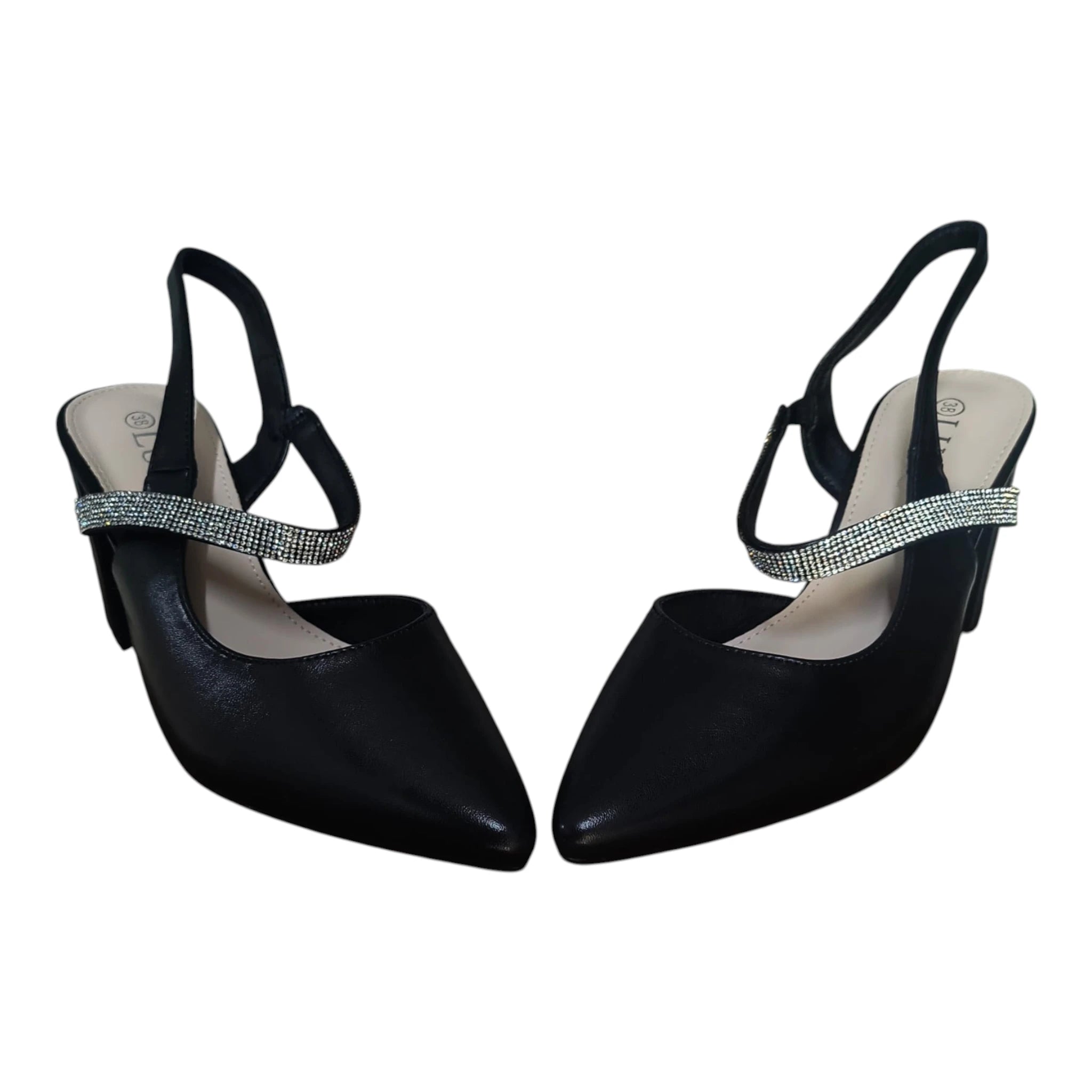 Pantofi damă eleganți negri 14