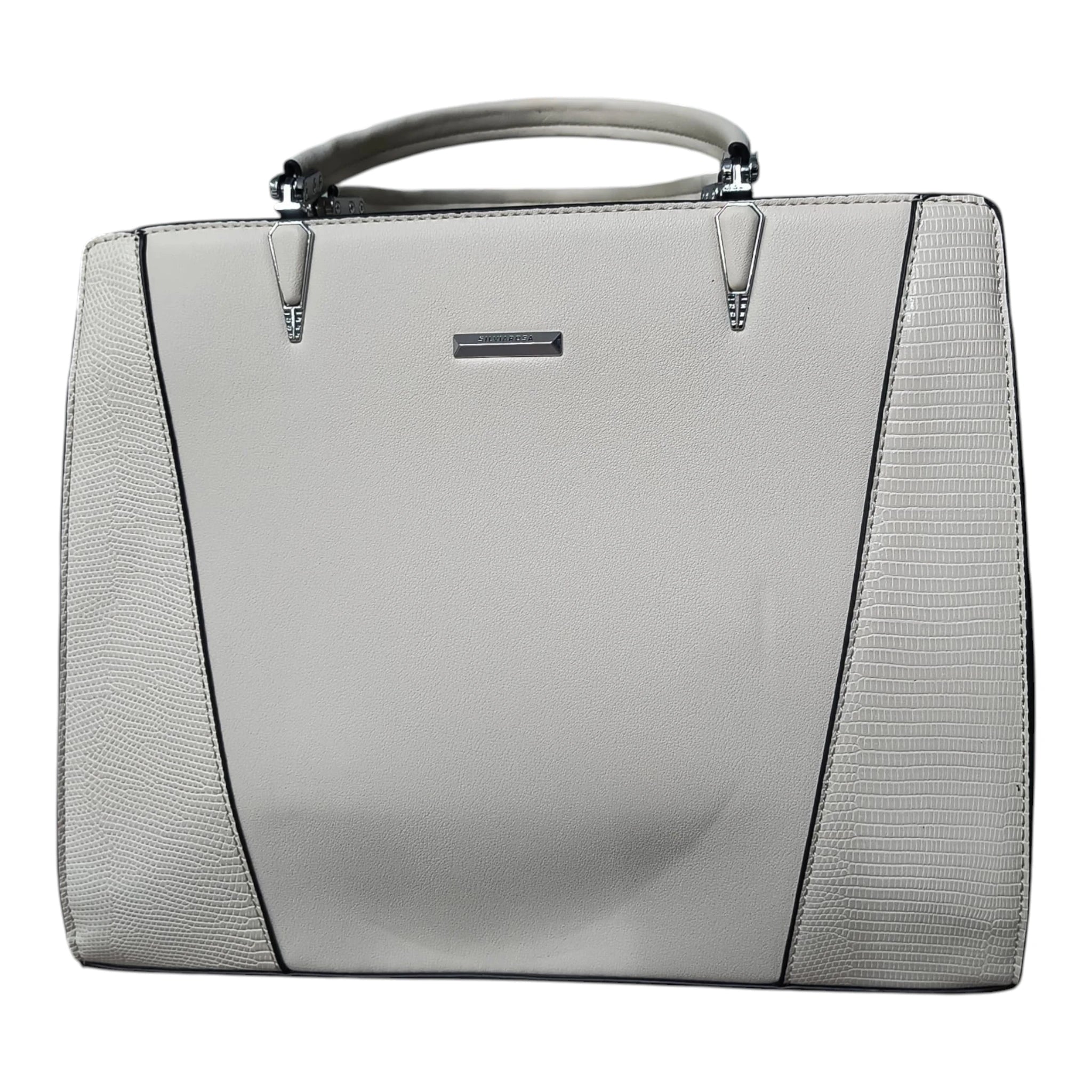 Geantă damă 8181 alb business