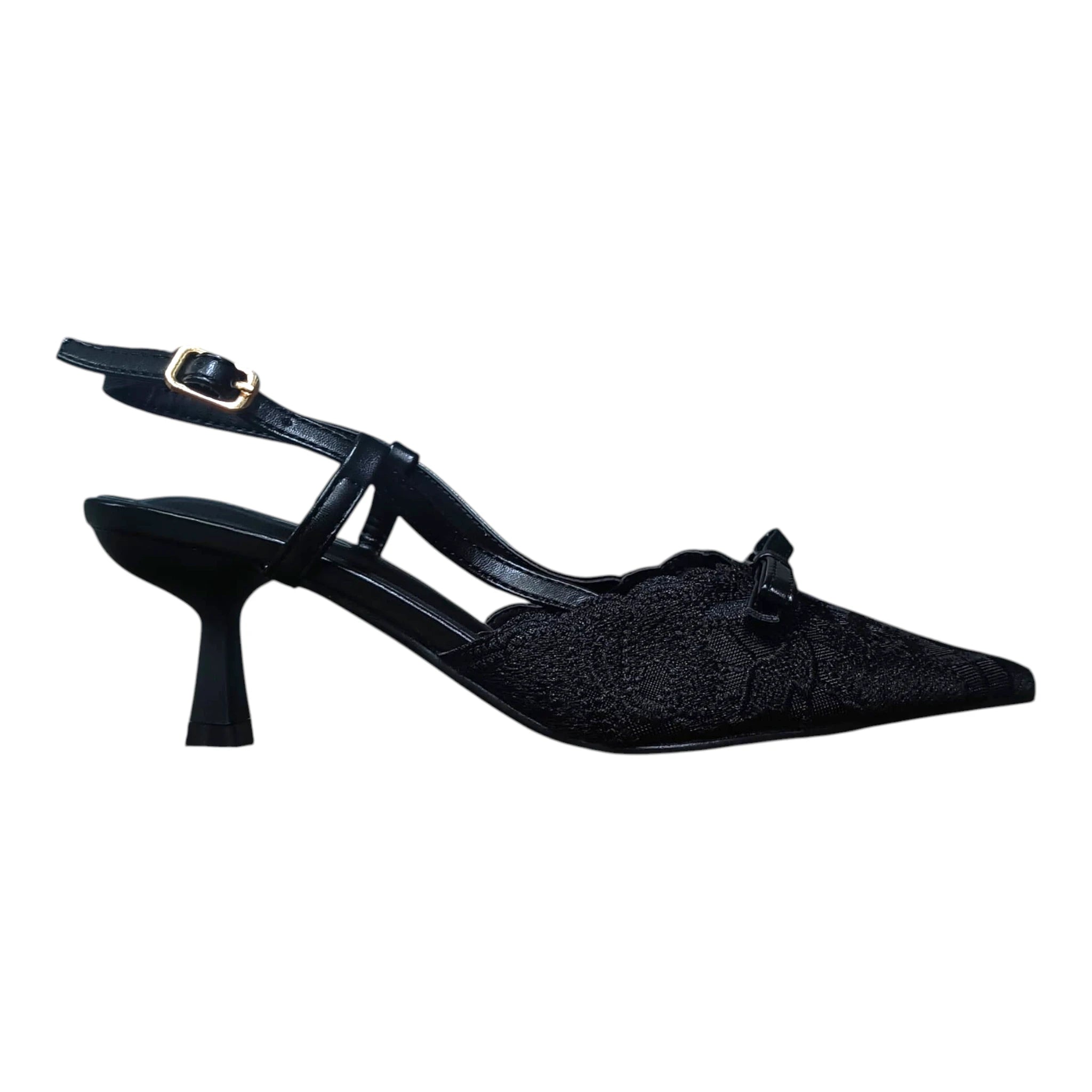 Pantofi 532 negri eleganți