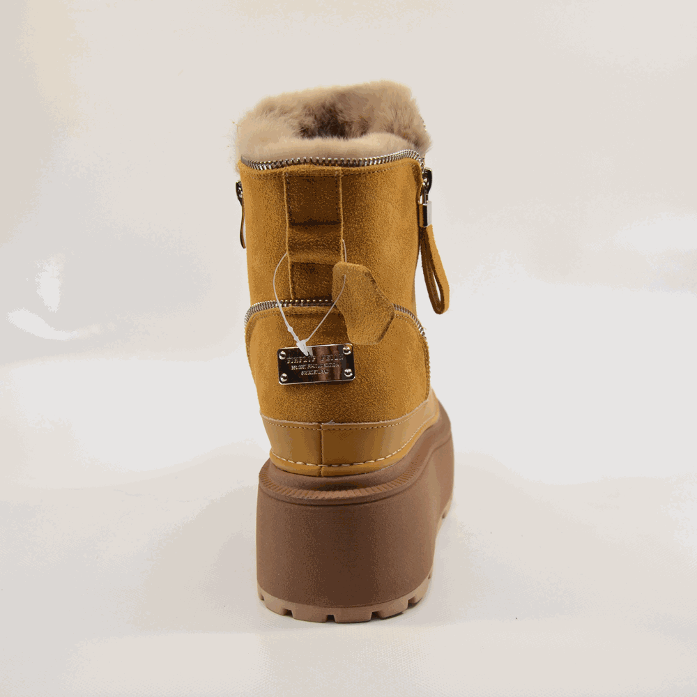 Ghete tip ugg dama 75 camel