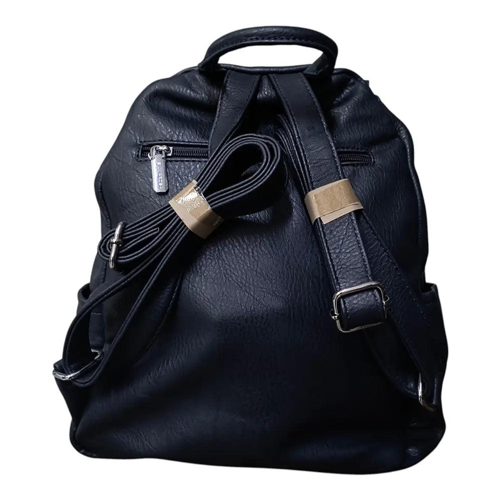 Rucsac bleumarin 8017 cu fermoare multiple