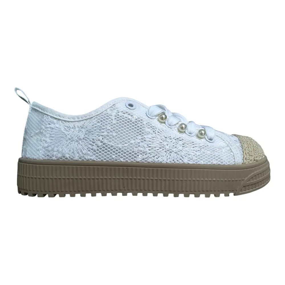 Pantofi sport damă alb 721