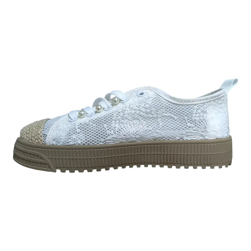 Pantofi sport damă alb 721