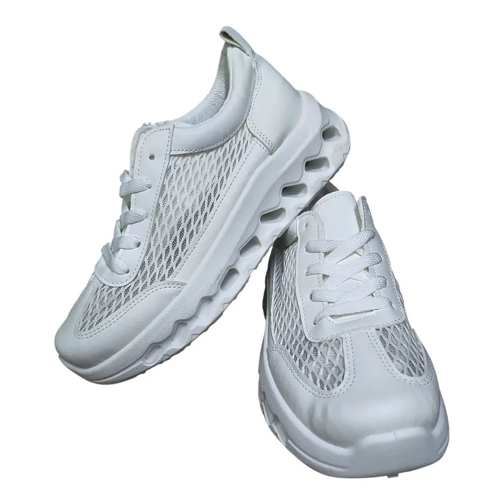 Pantofi sport albi 672
