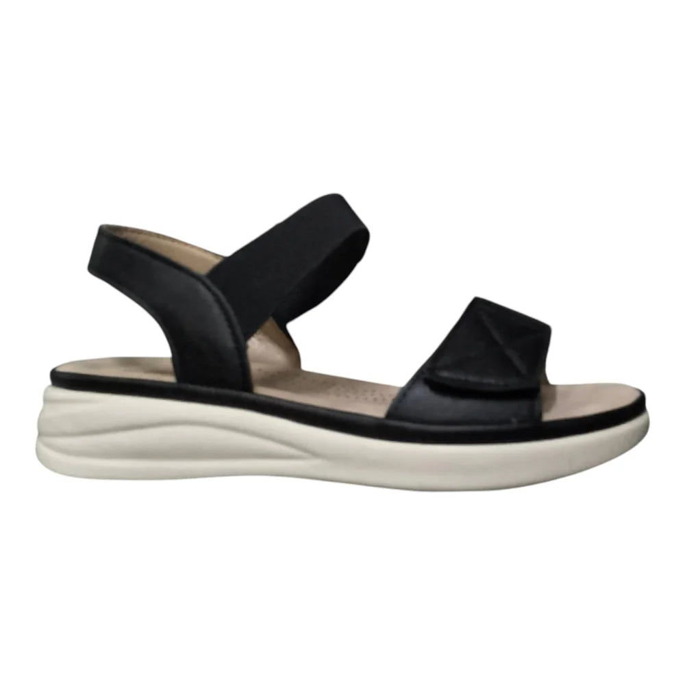 Sandale negre cu barete reglabile 92