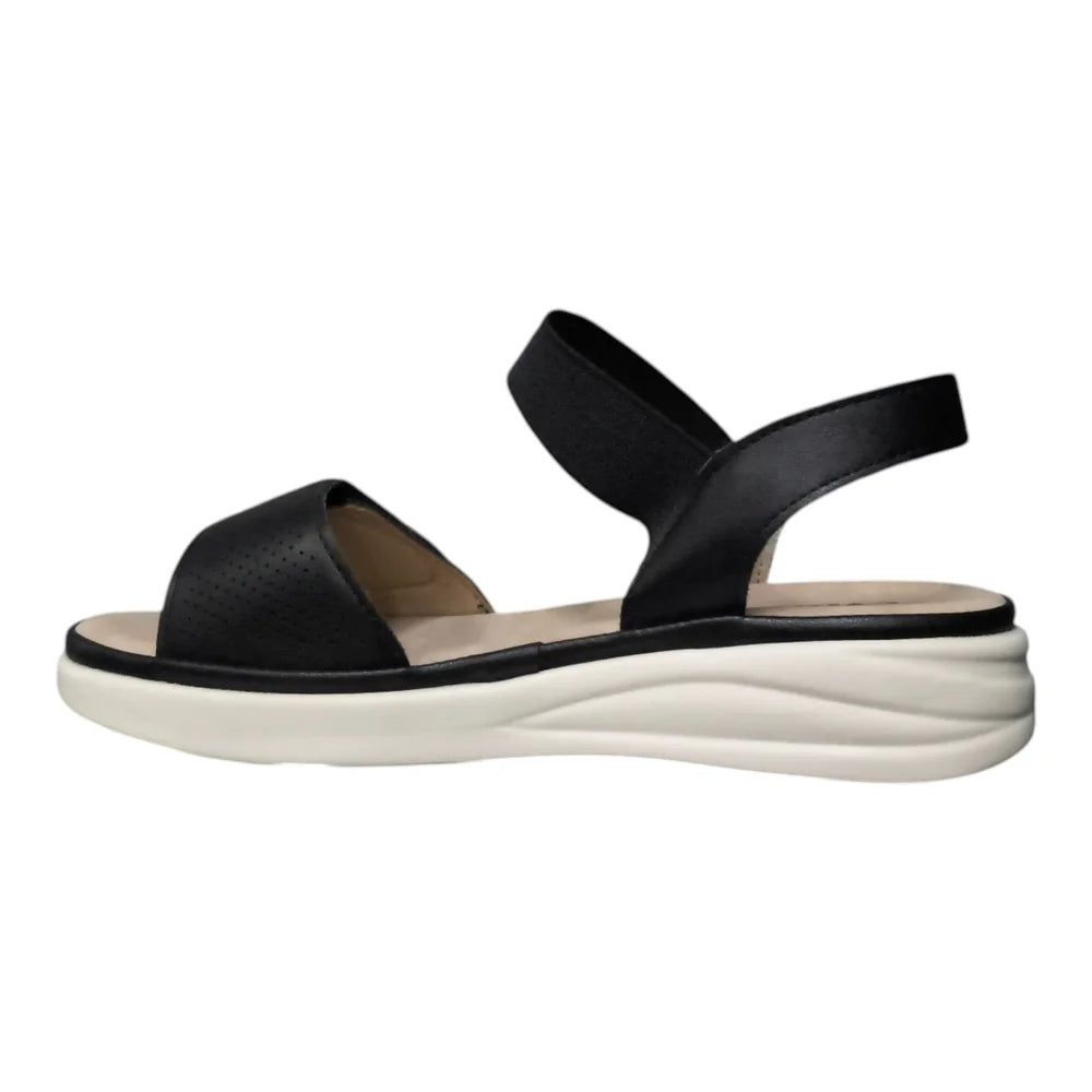 Sandale negre cu barete reglabile 92