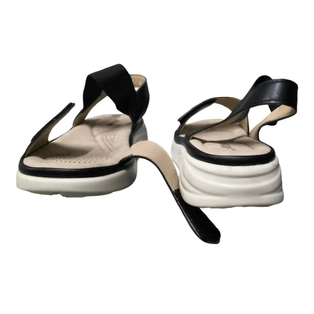 Sandale negre cu barete reglabile 92