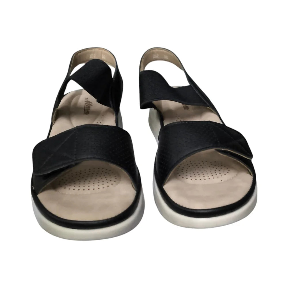 Sandale negre cu barete reglabile 92