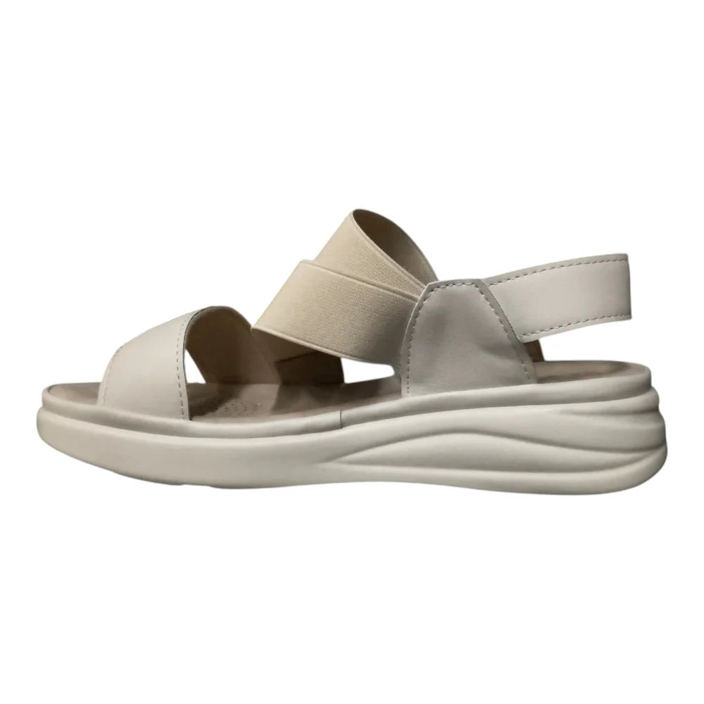 Sandale bej 91 cu barete elastice