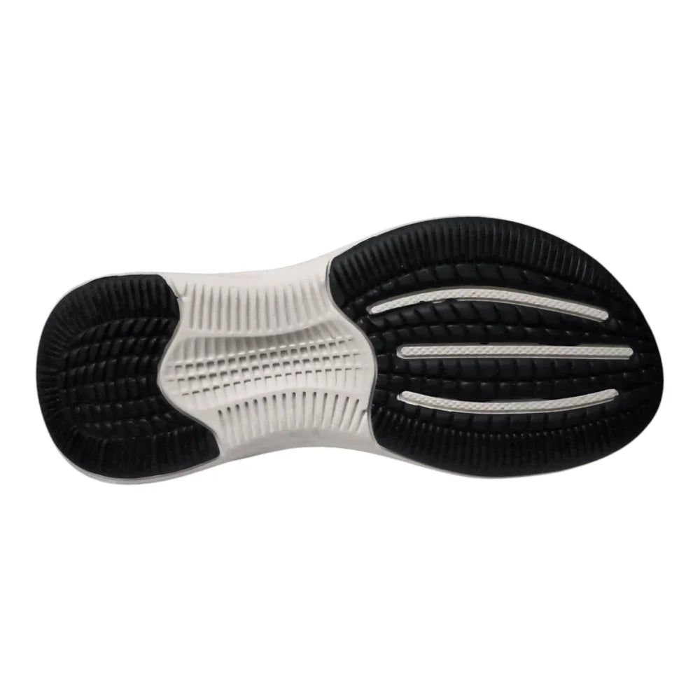 Sandale negre sport cu talpă albă 49